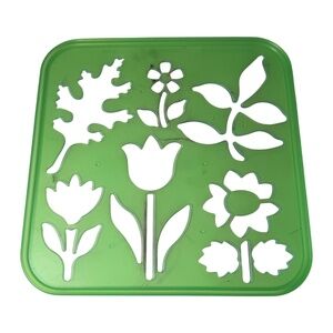 Tupperware Vintage Stencils Stencil Art Flowers